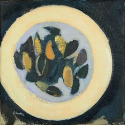 Moules, 2017 (öljy pellavalle)