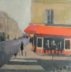 Pariisi, 3. kaupunginosa, 2015 (öljy pellavalle)