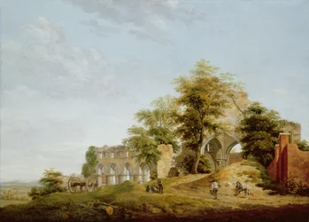 Buildwas Abbeyn rauniot, 1770