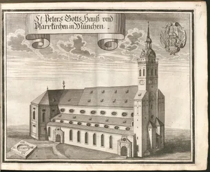 Saksa: St Peters Gotts Hauß ja Münchenin seurakuntakirkot