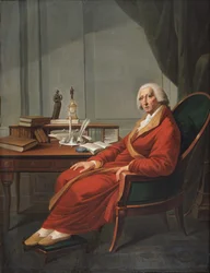 Venäjän keisarillisen liittokanslerin kreivi Ivan Ostermanin muotokuva 1725 - 1811, 1813