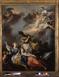 Allegoria Wienin rauhasta vuonna 1606