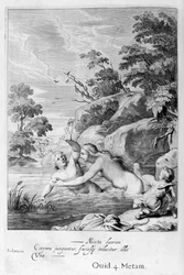 Nymfi Salmacis ja Hermaphroditus, 1655