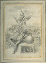 "Unelma ihmiselämästä", Michelangelo Buonarrotin (hieno liitukynä paperilla) mukaan