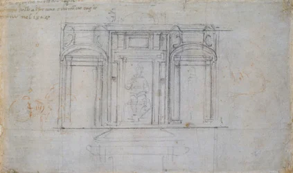 Suunnittelu yhdelle Medici-haudalle, 1500-luvun alku