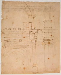 Santa Maria del Fioren kupolin luonnokset