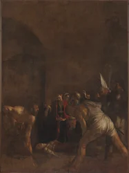 Pyhän Lucian hautaaminen, noin 1608
