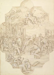 Pyhän Anastasian marttyyrikuolema, 1721.