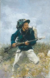 Bersagliere, kirjoittanut Michele Cammarano