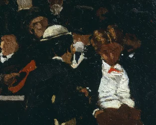 Piazza San Marco, Michele Cammarano, yksityiskohta, 1869