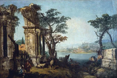 Capriccio klassisella kaarella ja vuohilla