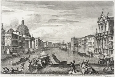 Canal Grande San Simone Piccolon ja Santa Chiaran välillä