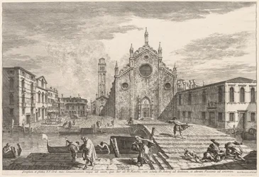 Näkymät Venetsiaan: Campo dei Frari