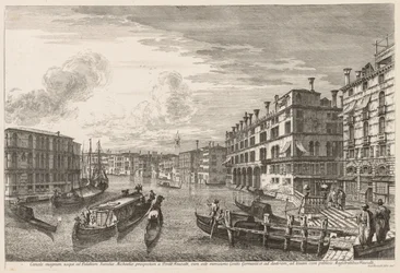 Näkymät Venetsiaan: Canal Grande
