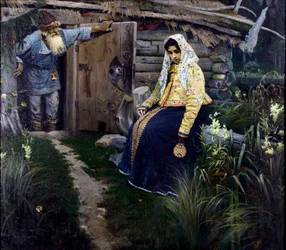 Rakkausjuoma par Nesterov, Mihail Vasilievich (1862-1942)