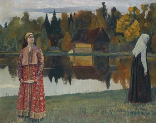 Järven rannalla, 1924