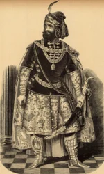 Márton Lendvay roolissa Bánk Bán (Miklós Barabás, 1856)
