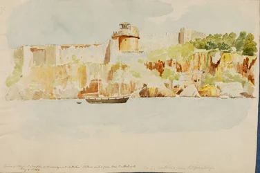 Merkuriuksen temppeli, 1844.