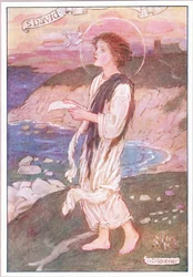 Puhtaat huulet, joista ei koskaan pudonnut ruma sana (väri litho)