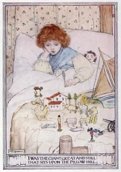 Counterpanen maa. R L Stevenson (väri litho)