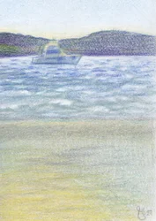 Rauhallinen ranta-vene