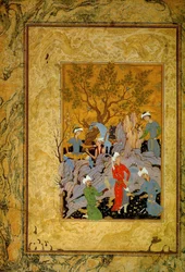 "Prinssilainen Hawking-juhla vuorilla", n. 1575.