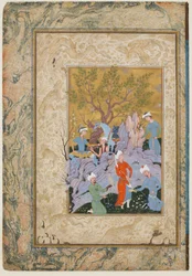Princely Hawking Party, noin 1570