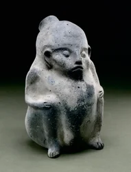 Ihmisen muotokuva-astia, 1100-1300 (keramiikka)