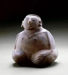 Ihmisen muotokuva-astia, 1300-1500 (keramiikka)