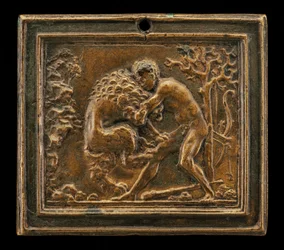 Hercules ja Nemean-leijona, 1400-luvun loppu - 1500-luvun alku.
