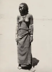 Imperiumin rakentaminen fasistien aikana: Cunaman nainen, 09/05/1936 (s/w-kuva).