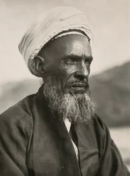 Imperiumin rakentaminen fasismin aikana: muslimipäällikkö, 09/05/1936 (s/w-kuva).