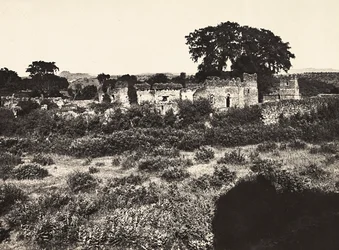 Imperiumin rakentaminen fasistisella aikakaudella: Kuningas Fasiladasin linna Gondarissa, Etiopiassa, 9.5.1936 (m/v kuva)