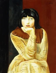 Nuori nainen istumassa; Jeune Femme Assise