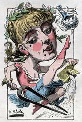 Allegoria operetista muodissa 1800-luvun lopulla (viritys)