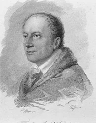 Friedrich Kindin muotokuva, kaiverrus Passini (kaiverrus)