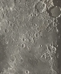 Photographie Lunaire Albategnius - Triesnecker - Manilius,1903 (valokuva) (kuva)