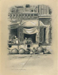 Basaari Delhissä, 1903