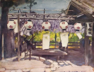 Aurinko ja lyhdyt, c1887, 1901