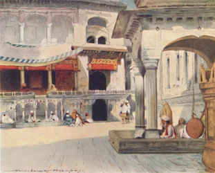 Amritsarin temppelissä 1905