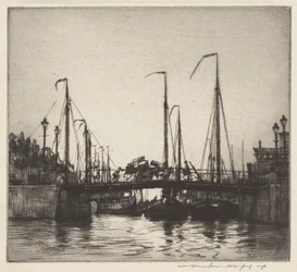 Bridge, Rotterdam (Chioggia: Kalastusveneet)