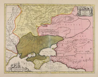 Taurica Chersonesus -huppari Przecopsca et Gazara dicitur
