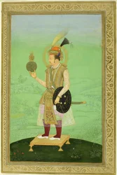 Keisari Jahangirin muotokuva, noin 1800