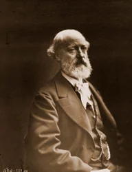 Muotokuva: Eugene Viollet-le-Duc (Viollet le Duc) (1814-1879), arkkitehti ja akvarelli 1814-1879 (kuva)