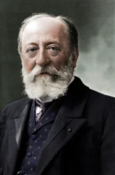 Camille Saint-Saens 1835-1921, ranskalainen säveltäjä, urkuri, kapellimestari ja romantiikan pianisti