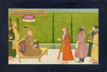 Runoilija Sundar Das ennen keisari Shah Jahania, folio <em>Sundar Shringarista</em>
