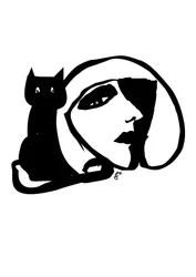 Catty Monday Cat, 2021 (Korttimuste)