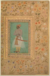 Maharaja Bhim Kanwarin muotokuva