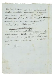 Kirje Josephine de Beauharnaisille