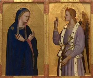Ilmoitus, noin 1350.